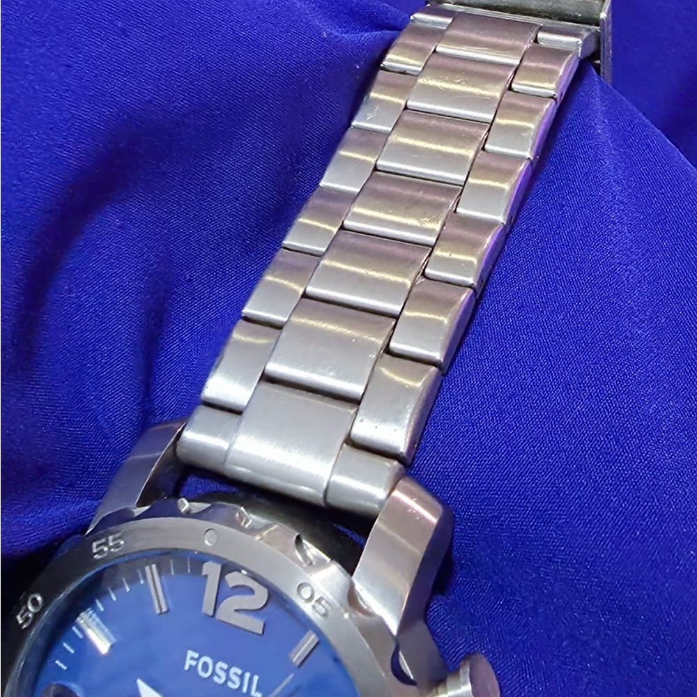 Fossil Gage Chrono 50mm Blue Dial Men's Chrono Watch - Picture 8 of 8